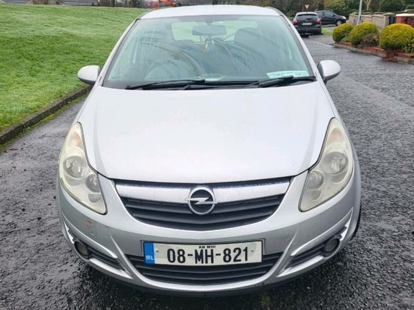Opel Corsa Hatchback, Petrol, 2008, Silver