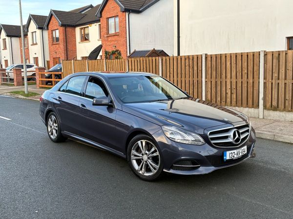 Mercedes-Benz E-Class Saloon, Diesel Hybrid, 2013, Blue