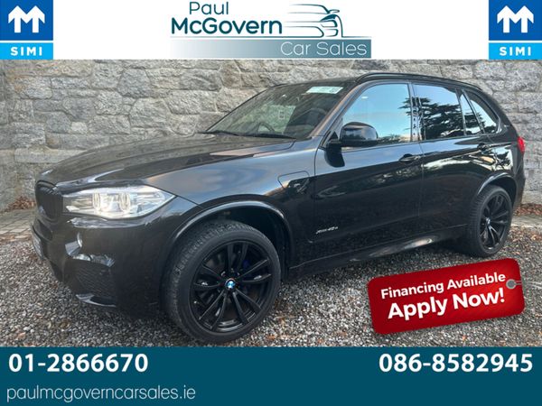 BMW X5 Estate, Petrol Plug-in Hybrid, 2017, Black