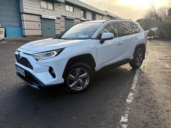 Toyota RAV4 SUV, Petrol Hybrid, 2020, White