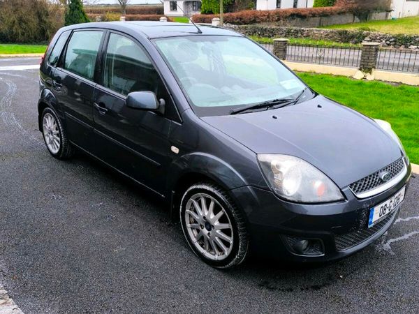 Ford Fiesta Hatchback, Petrol, 2008, Grey