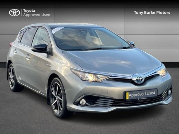 Toyota Auris Hatchback, Petrol Hybrid, 2018, Grey