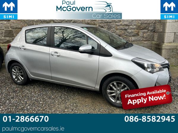 Toyota Yaris Hatchback, Petrol, 2016, Silver