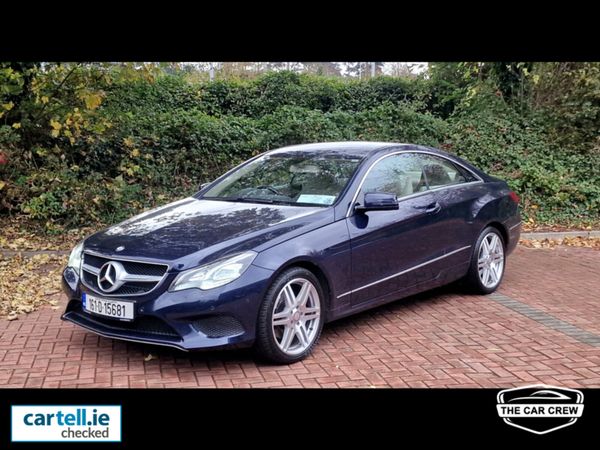 Mercedes-Benz E-Class Coupe, Diesel, 2016, Blue