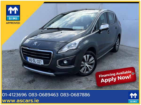 Peugeot 3008 Hatchback, Diesel, 2014, Grey