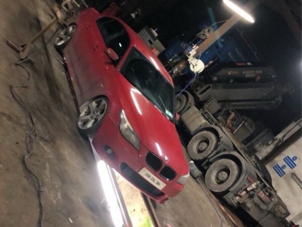 BMW 5-Series Saloon, Diesel, 2009, Red