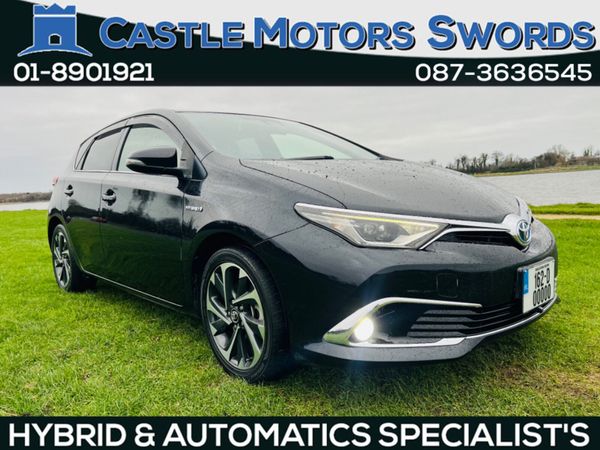 Toyota Auris Hatchback, Petrol Hybrid, 2016, Black