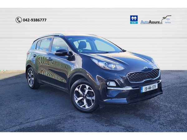 Kia Sportage Estate, Diesel, 2019, Black