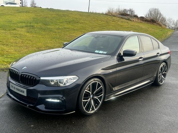 BMW 5-Series Saloon, Diesel, 2017, Black