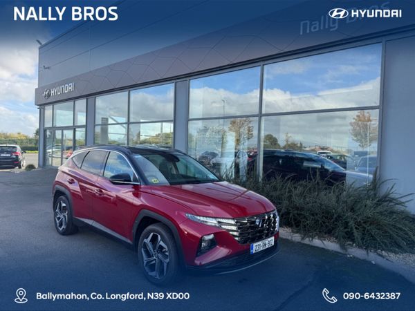 Hyundai Tucson MPV, Petrol Plug-in Hybrid, 2023, Red