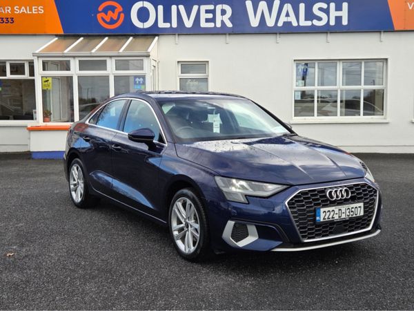 Audi A3 Saloon, Petrol, 2022, Blue