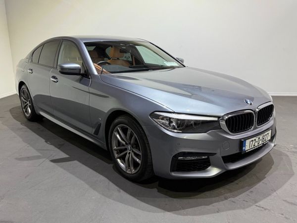 BMW 5-Series Saloon, Petrol Plug-in Hybrid, 2017, Grey