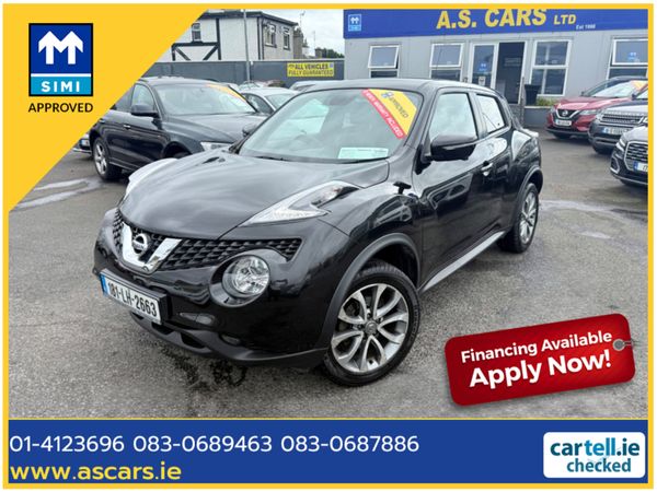 Nissan Juke Hatchback, Petrol, 2018, Black