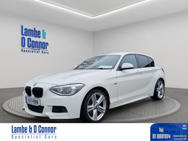 BMW 1-Series Hatchback, Petrol, 2014, White