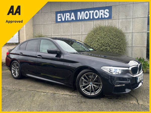 BMW 5-Series Saloon, Diesel, 2018, Black
