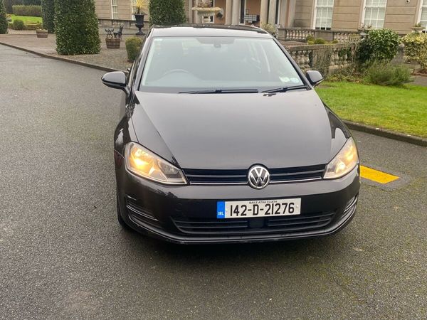 Volkswagen Golf Hatchback, Diesel, 2014, Black