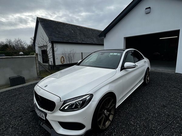 Mercedes-Benz C-Class Saloon, Diesel, 2018, White