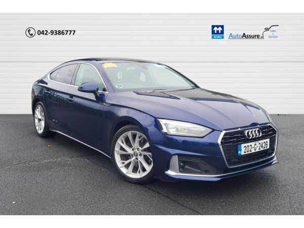 Audi A5 Hatchback, Diesel, 2020, Blue