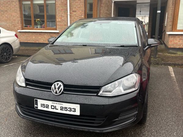Volkswagen Golf Hatchback, Diesel, 2015, Black