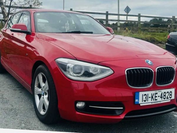 BMW 1-Series Hatchback, Petrol, 2013, Red