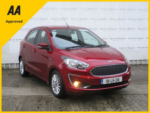 Ford KA+ Hatchback, Petrol, 2019, Red