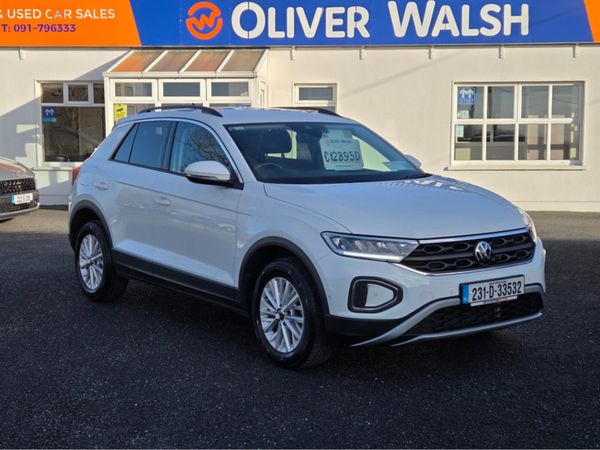 Volkswagen T-Roc SUV, Petrol, 2023, White