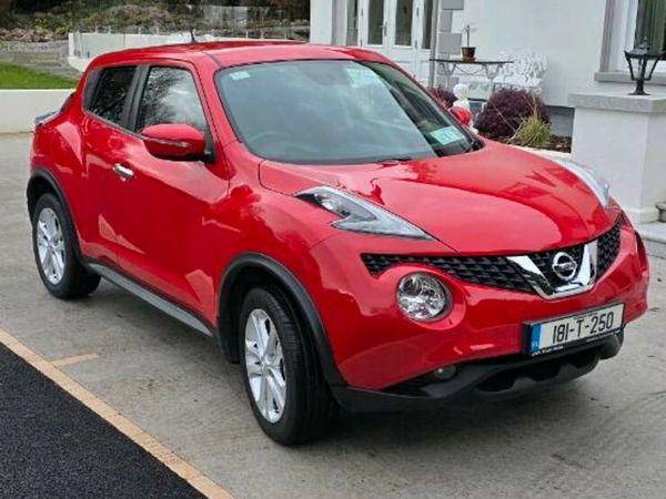 Nissan Juke SUV, Petrol, 2018, Red