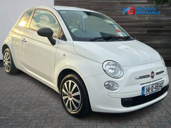 Fiat 500 Hatchback, Petrol, 2014, White