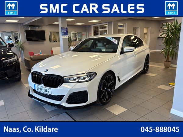 BMW 5-Series Saloon, Diesel, 2021, White