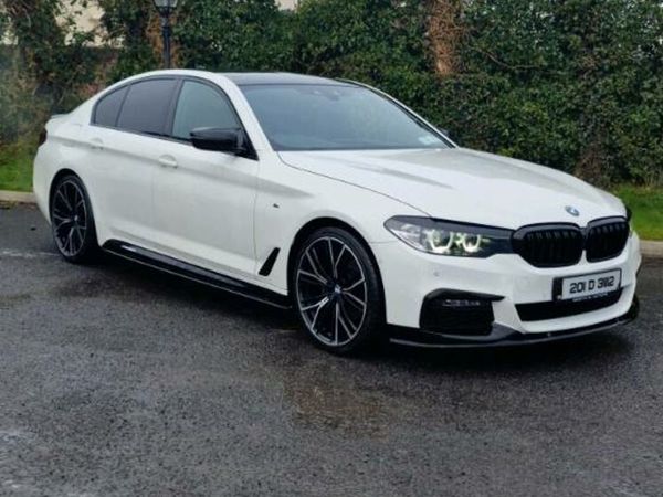 BMW 5-Series Saloon, Diesel, 2020, White