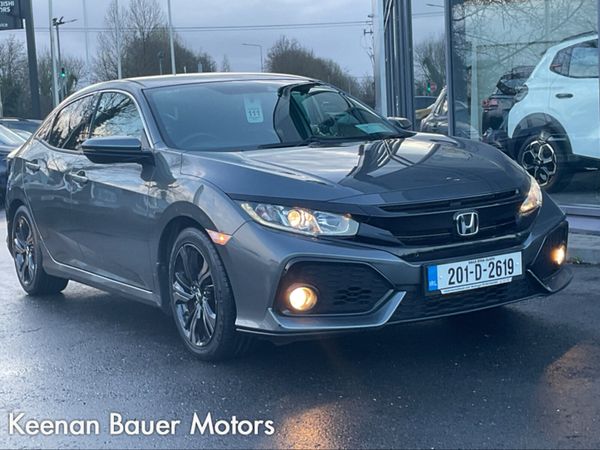 Honda Civic Hatchback, Petrol, 2020, Grey