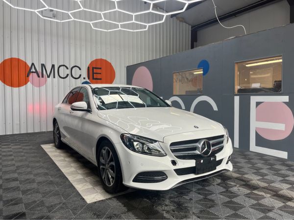 Mercedes-Benz C-Class Saloon, Petrol, 2015, White
