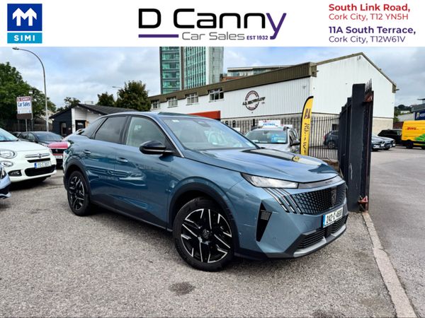 Peugeot 3008 MPV, Petrol Hybrid, 2024, Blue