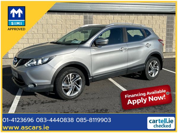 Nissan Qashqai SUV, Diesel, 2016, Silver