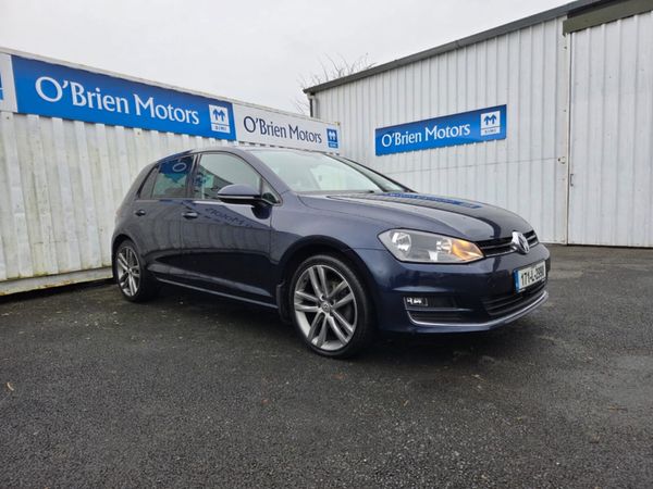Volkswagen Golf Hatchback, Diesel, 2017, Blue