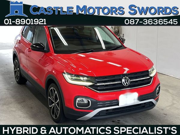 Volkswagen T-Cross SUV, Petrol, 2021, Red