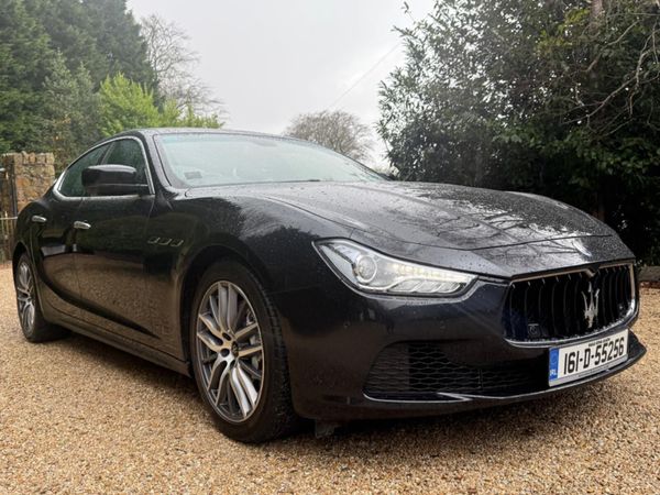 Maserati Ghibli Saloon, Diesel, 2016, Black