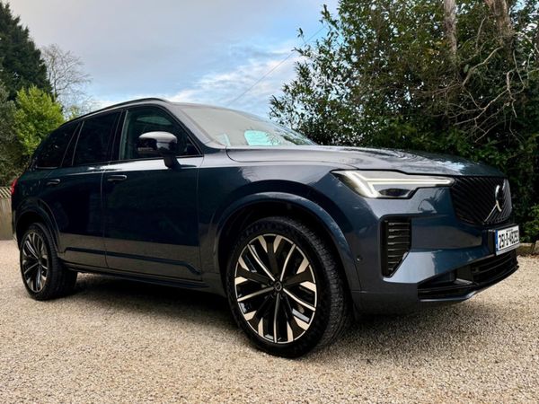 Volvo XC90 SUV, Petrol Plug-in Hybrid, 2025, Blue