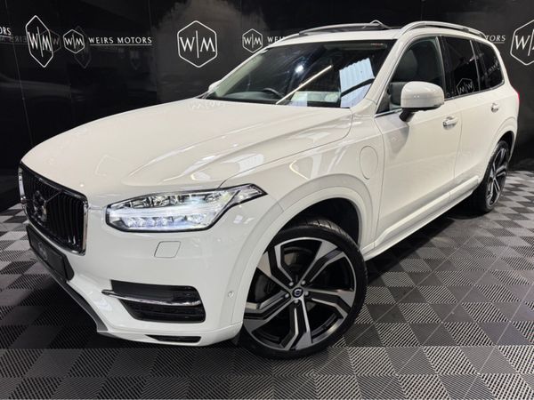 Volvo XC90 MPV, Petrol Plug-in Hybrid, 2019, White