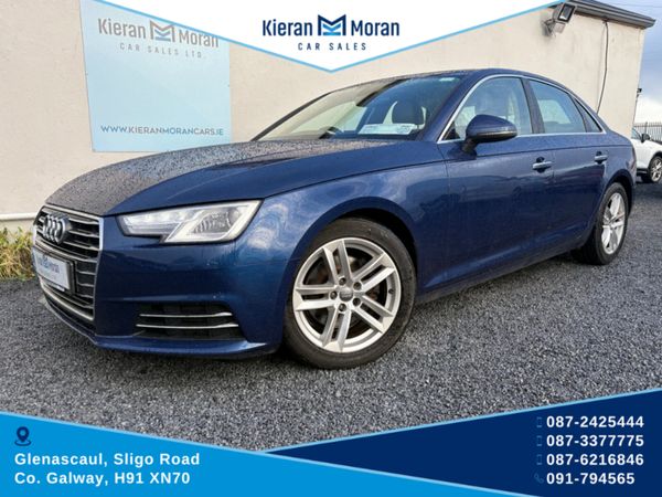 Audi A4 Saloon, Diesel, 2016, Blue