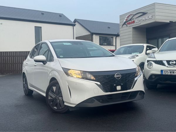 Nissan Note Hatchback, Petrol Hybrid, 2022, White