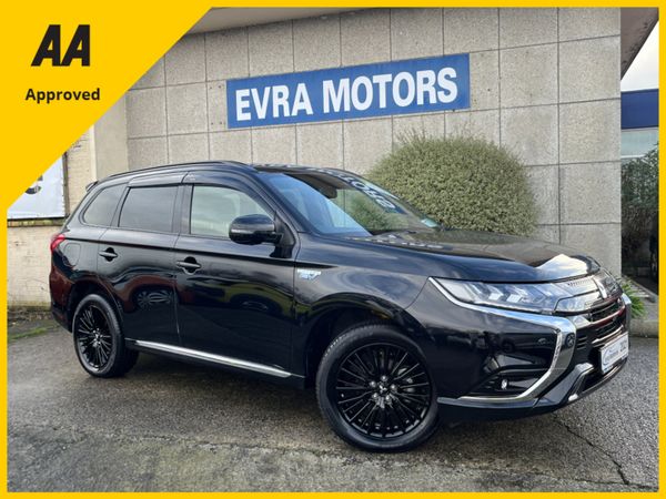 Mitsubishi Outlander SUV, Petrol Plug-in Hybrid, 2021, Black