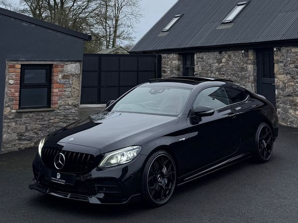 Mercedes-Benz C-Class Coupe, Petrol, 2019, Black