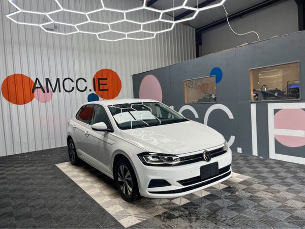 Volkswagen Polo Hatchback, Petrol Hybrid, 2021, White
