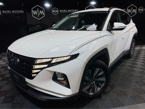 Hyundai Tucson MPV, Petrol Hybrid, 2021, White