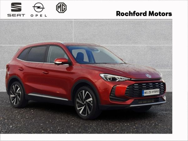 MG ZS SUV, Petrol Hybrid, 2026, Red