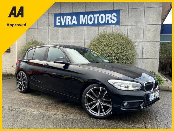 BMW 1-Series Hatchback, Diesel, 2016, Black