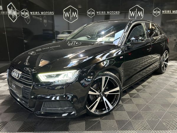 Audi A3 Hatchback, Diesel, 2018, Black