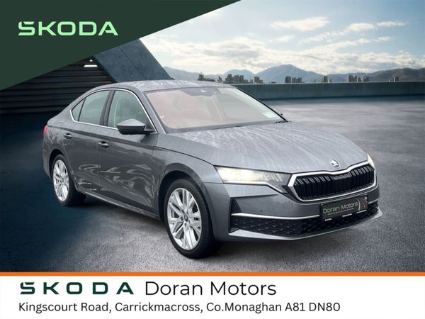 Skoda Octavia Hatchback, Petrol Hybrid, 2025, Grey