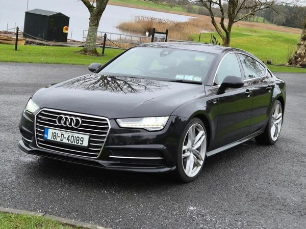 Audi A7 Hatchback, Diesel, 2018, Black